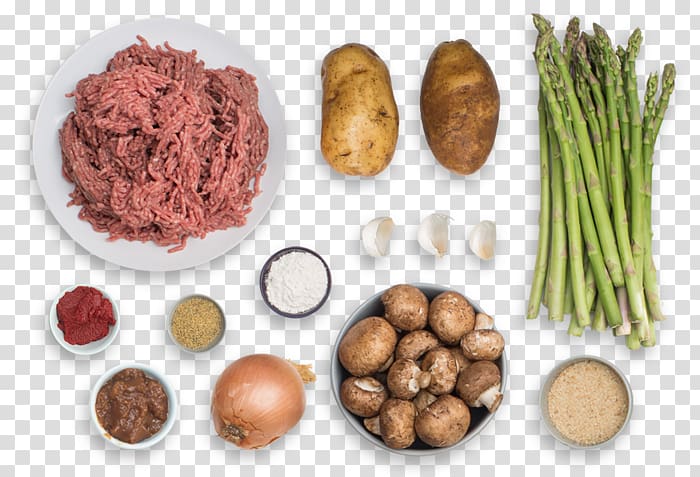 Salisbury steak Potato wedges Gravy Root Vegetables Recipe, roast steak transparent background PNG clipart