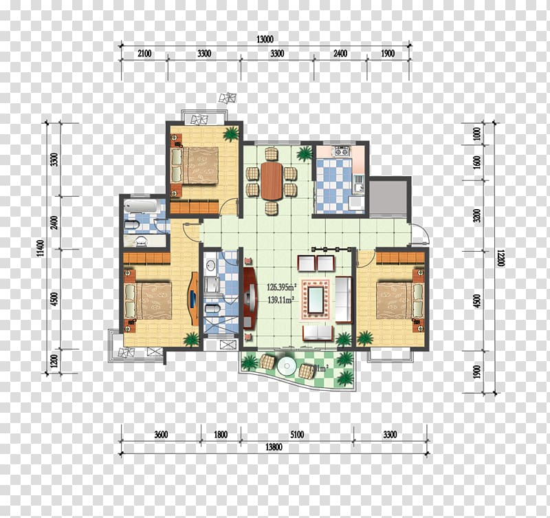 Interior Design Services Floor plan Graphic design, Home improvement renderings cozy three-bedroom size chart transparent background PNG clipart