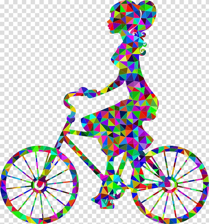 Bicycle Cycling Woman , cycling transparent background PNG clipart