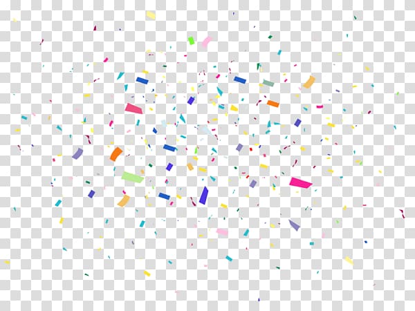 blue and multicolored confetti illustration, Confetti Desktop Animation Microsoft PowerPoint Party, Confetti transparent background PNG clipart