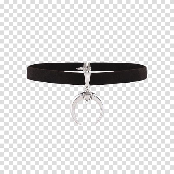 Bracelet Necklace Choker Velvet Charms & Pendants, necklace transparent background PNG clipart