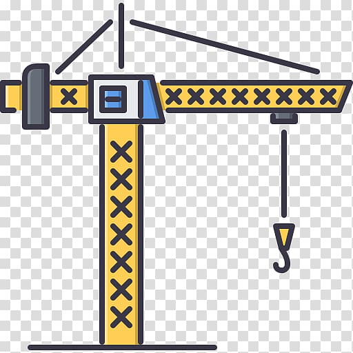 Architectural engineering Building Heavy Machinery Crane Tool, building transparent background PNG clipart