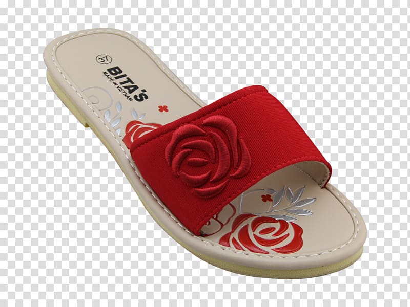 Slipper Red Shoe Flip-flops Fashion, họa tiết transparent background PNG clipart
