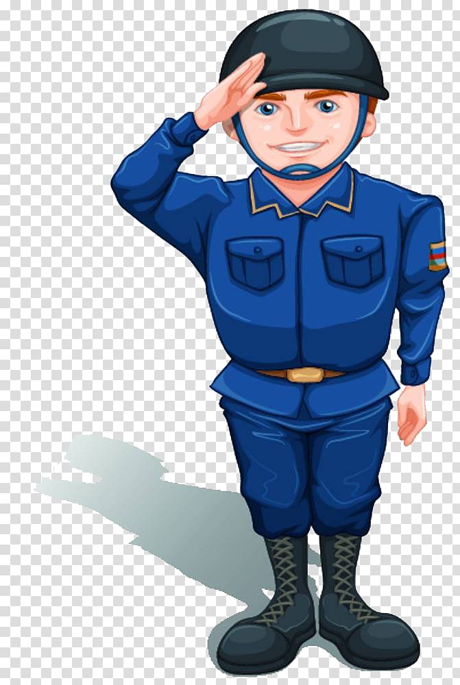 Soldier Illustration, Saluting soldiers transparent background PNG clipart