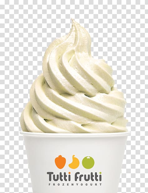 Frozen yogurt Ice cream Yoghurt Tutti frutti Frozen custard, tutti frutti transparent background PNG clipart