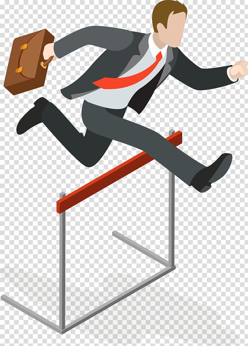 Businessperson Risk , winners do not pull out the transparent background PNG clipart