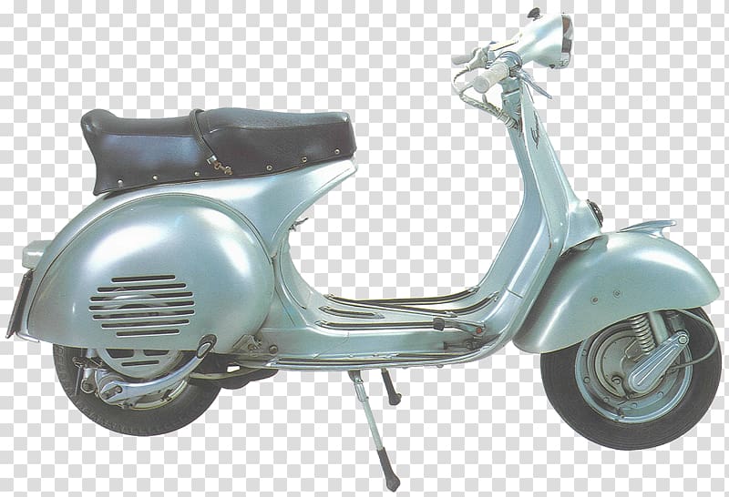Scooter Vespa Motorcycle Vehicle History, scooter transparent background PNG clipart