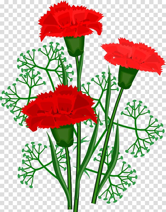 Cross-stitch Cross Stitch Flowers Carnation, flower transparent background PNG clipart