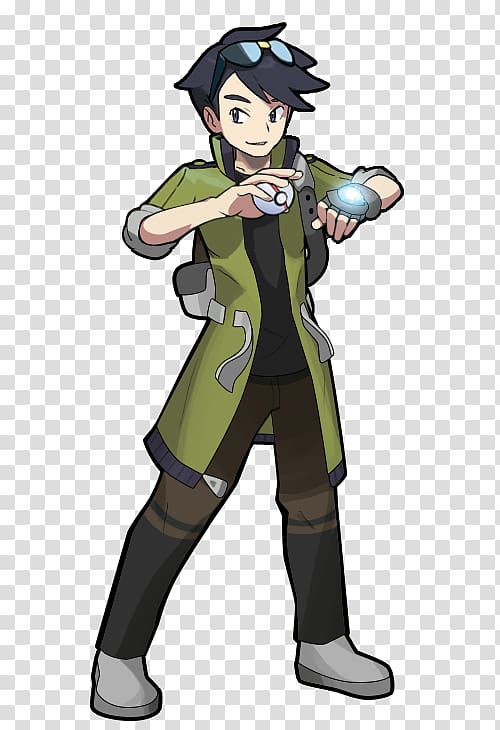 Pokémon Omega Ruby and Alpha Sapphire Pokémon X and Y Ash Ketchum Pokemon Black & White, researcher transparent background PNG clipart