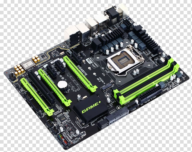 Motherboard Sound Cards & Audio Adapters Computer hardware LGA 1150 CPU socket, Computer transparent background PNG clipart