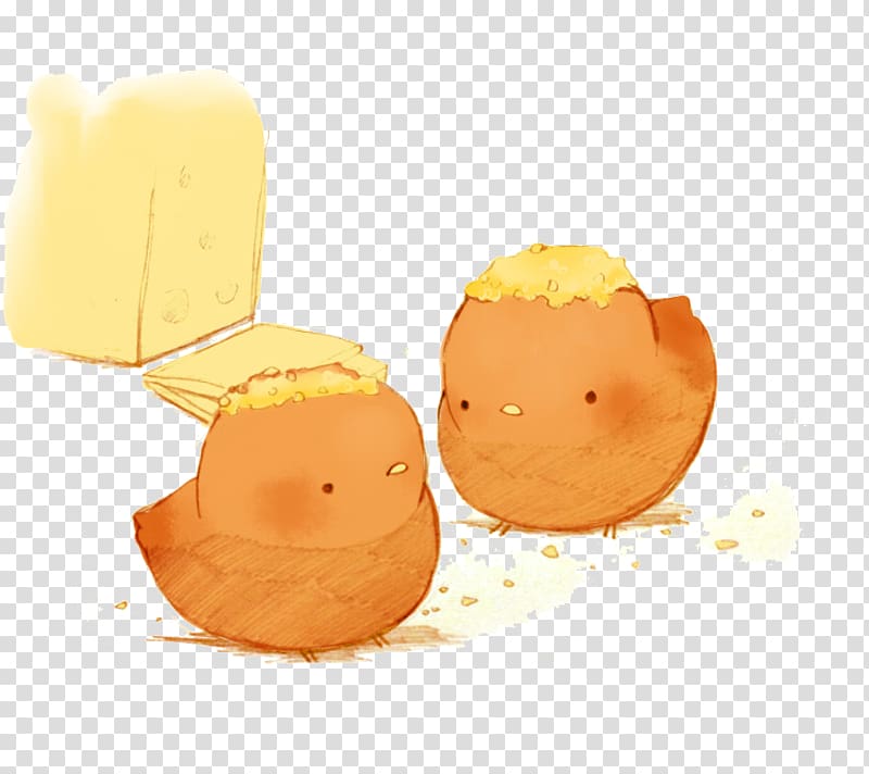 Fruit Orange Cuisine, Cheese chick transparent background PNG clipart