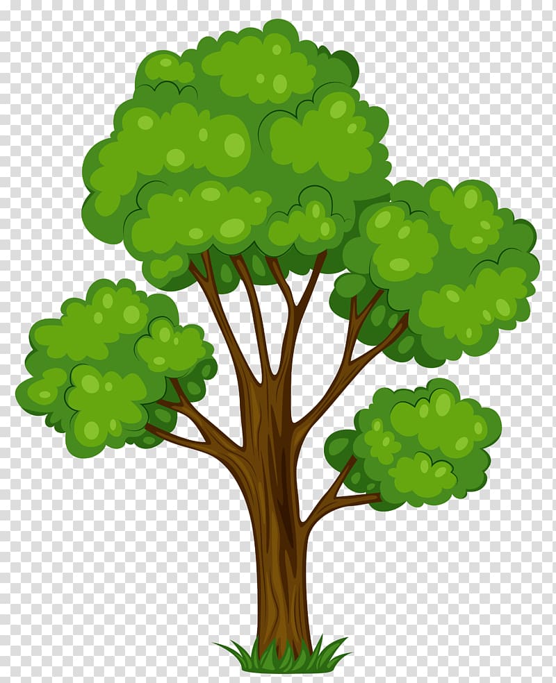 tree cartoon background