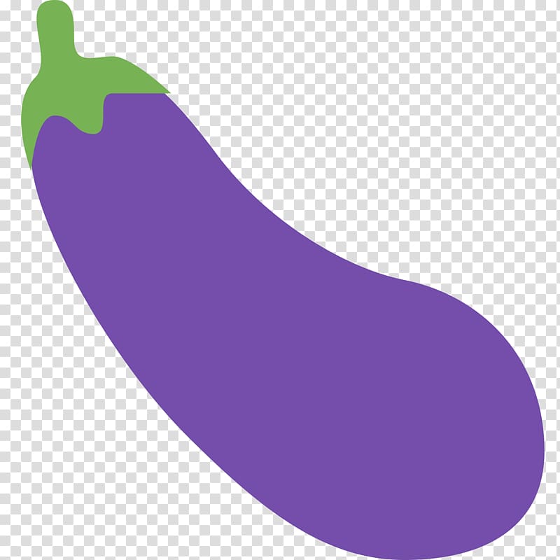 Emoji Eggplant Discord Vegetable, Emoji transparent background PNG clipart