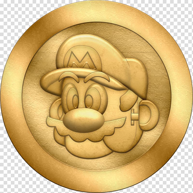 Super Mario Land 2: 6 Golden Coins New Super Mario Bros. Wii Super Mario 64, coins transparent background PNG clipart