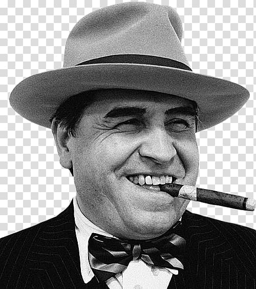 Al Capone Prohibition in the United States Fedora Chicago Restaurant, others transparent background PNG clipart
