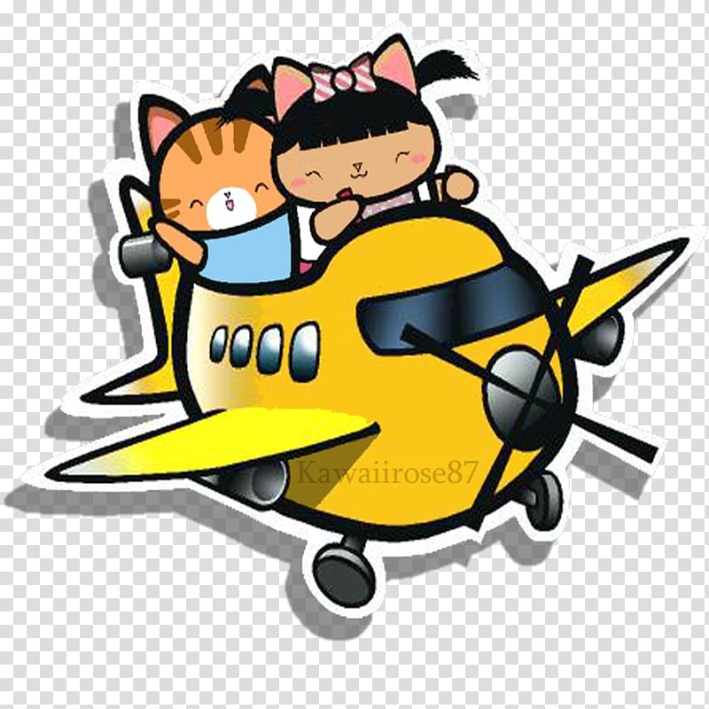 Cartoon Vehicle Recreation , cute Airplane transparent background PNG clipart