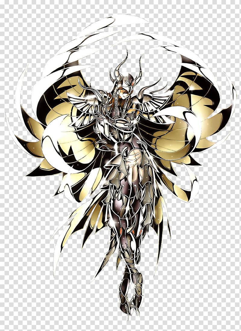 Garuda Espectros de Hades Saint Seiya: Knights of the Zodiac Insect Basilisk Sylphid, insect transparent background PNG clipart