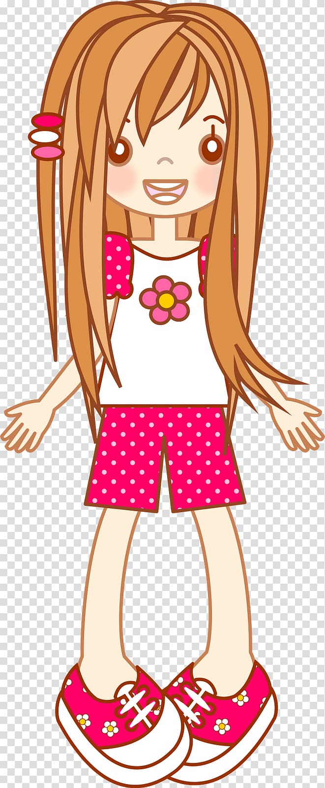 Shoe Long hair Girl , thin legs transparent background PNG clipart