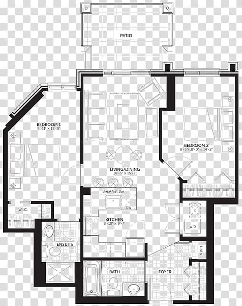 Floor plan Architecture House ByWard Market Building, water floor transparent background PNG clipart