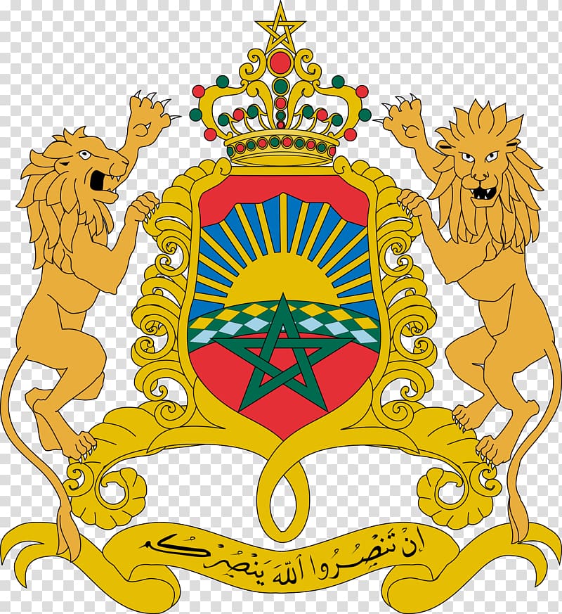 Coat of arms of Morocco Flag of Morocco French protectorate in Morocco, usa gerb transparent background PNG clipart