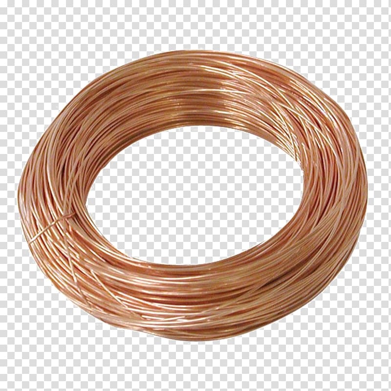 Copper conductor Wire rope Magnet wire, Wire transparent background PNG clipart