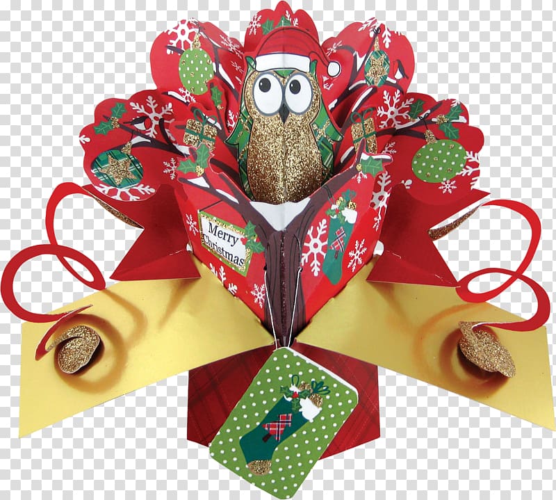 Christmas ornament Food Gift Baskets Owl Greeting & Note Cards, christmas transparent background PNG clipart