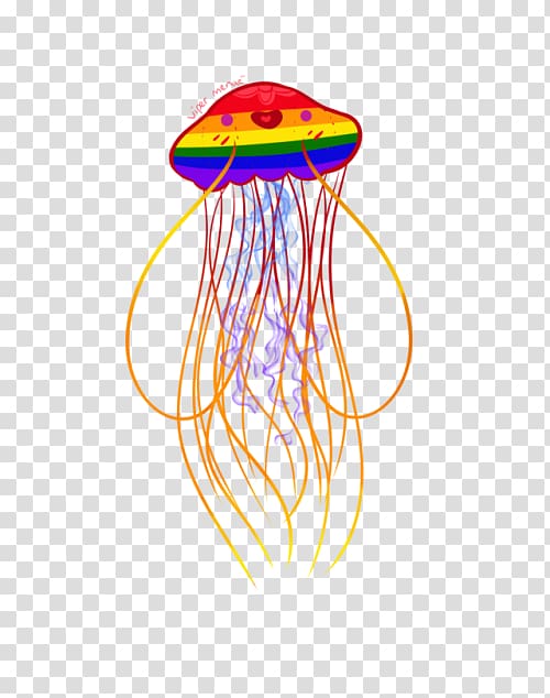 Jellyfish Transparency and translucency Lesbian Invertebrate Gay, jellyfish transparent background PNG clipart
