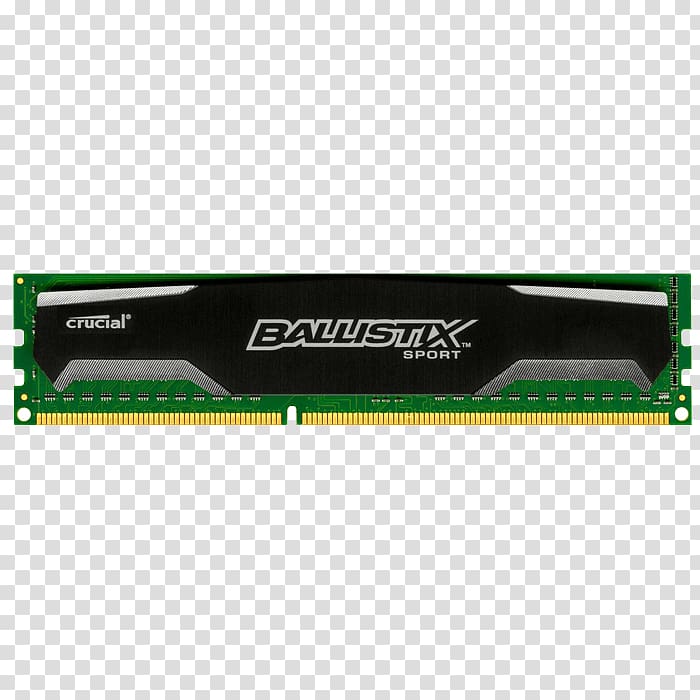 DDR3 SDRAM Computer data storage Registered memory Memory module, non-mainstream transparent background PNG clipart