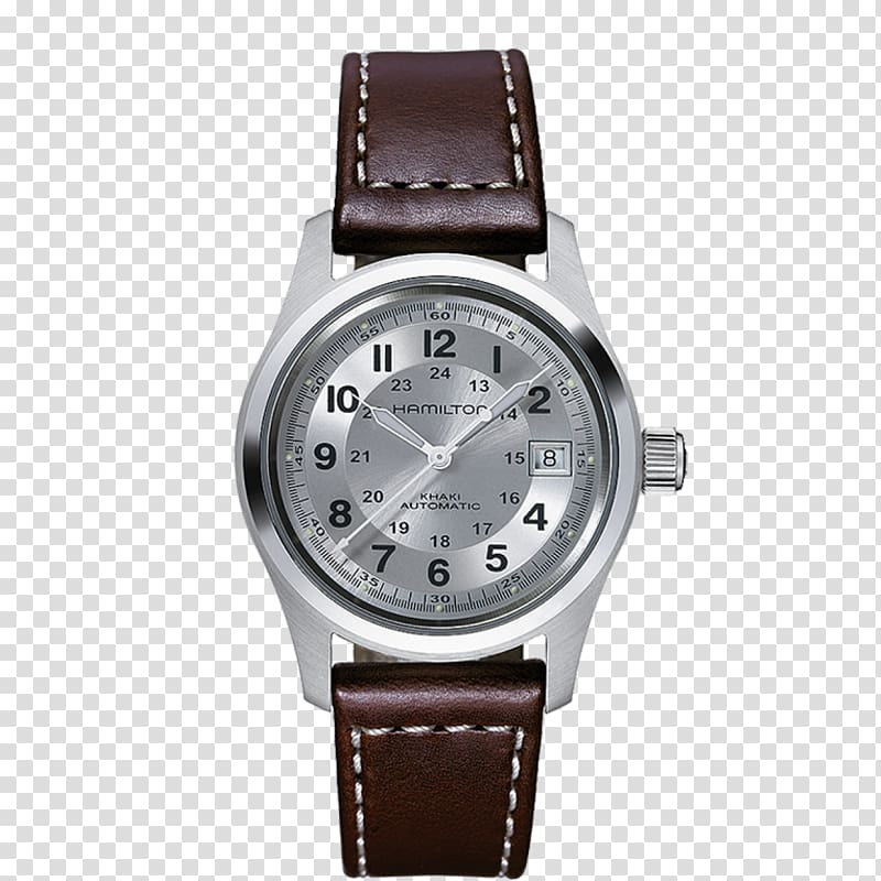 Hamilton Watch Company Strap Automatic watch ETA SA, watch transparent background PNG clipart