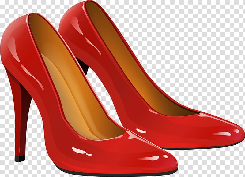 High-heeled shoe Stiletto heel Court shoe , reebok transparent background PNG clipart