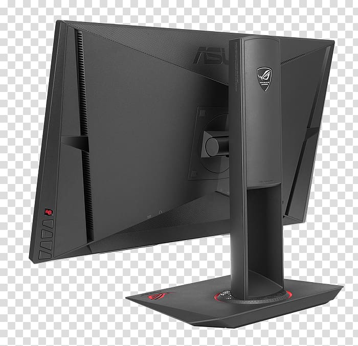 ASUS ROG Swift PG-9Q ASUS ROG Swift PG-AQ Nvidia G-Sync Computer Monitors Graphics display resolution, blur racing game transparent background PNG clipart