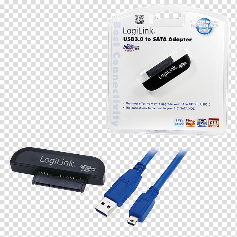 Serial ATA Hard Drives USB 3.0 Adapter Parallel ATA, Usb 30 transparent background PNG clipart