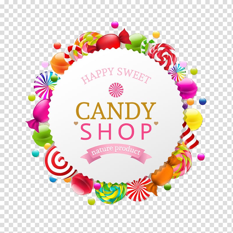 creative background candy circle transparent background PNG clipart