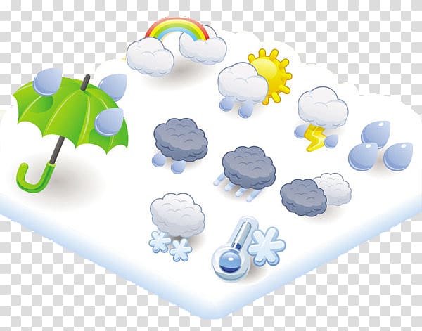 Weather Animation Cartoon, Weather creative transparent background PNG clipart