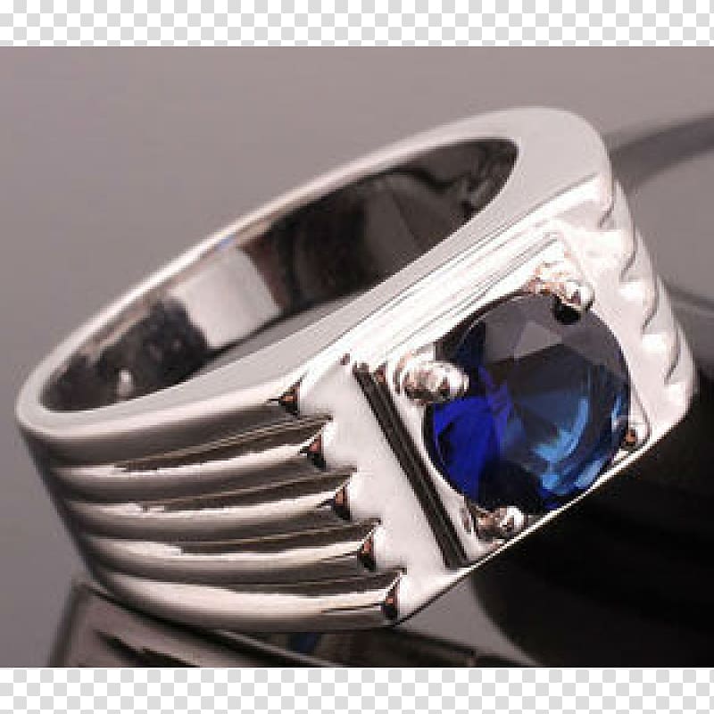 Sapphire Solitär-Ring Gold Silver, Fu Lu Shou transparent background PNG clipart