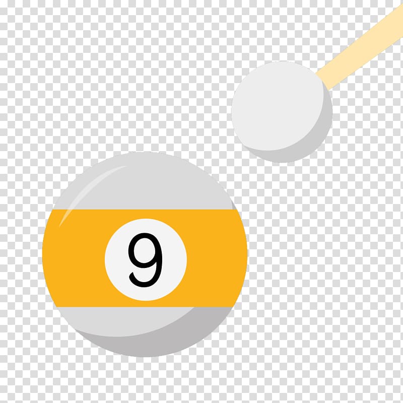 Icon, Number 9 Billiards transparent background PNG clipart