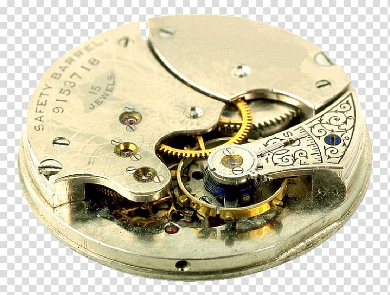 Automatic watch Clock Gear Movement, watch transparent background PNG clipart