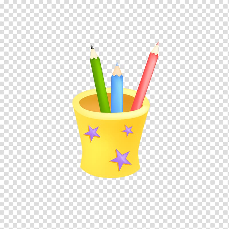 Stationery Pencil , Small cartoon pen transparent background PNG clipart