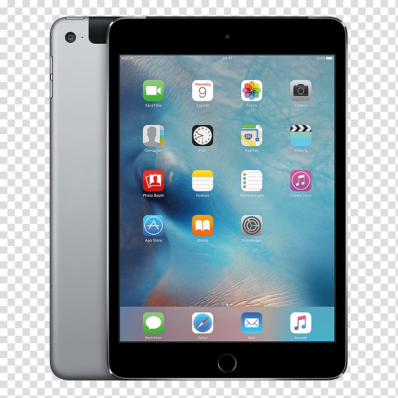 iPad Mini 4 Apple Wi-Fi FaceTime, chip a8 transparent background PNG clipart