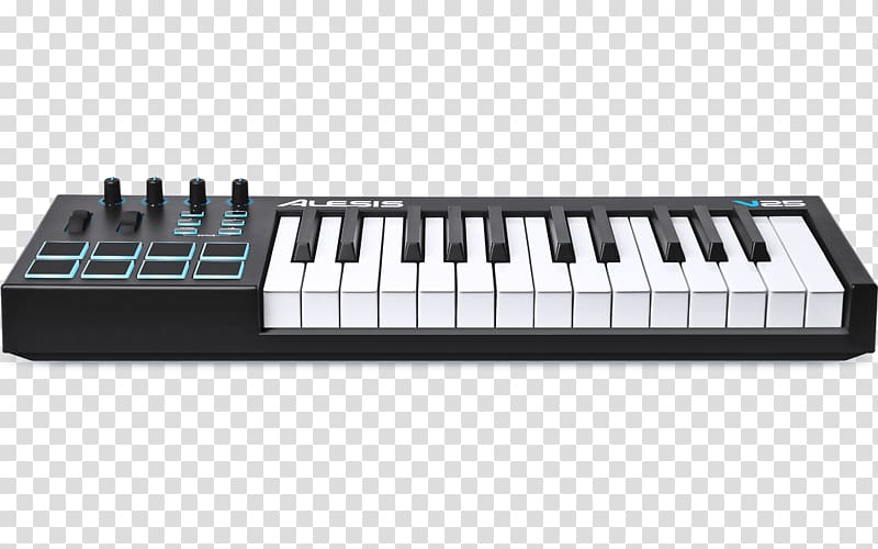 Computer keyboard MIDI Controllers MIDI keyboard Musical keyboard, musical instruments transparent background PNG clipart