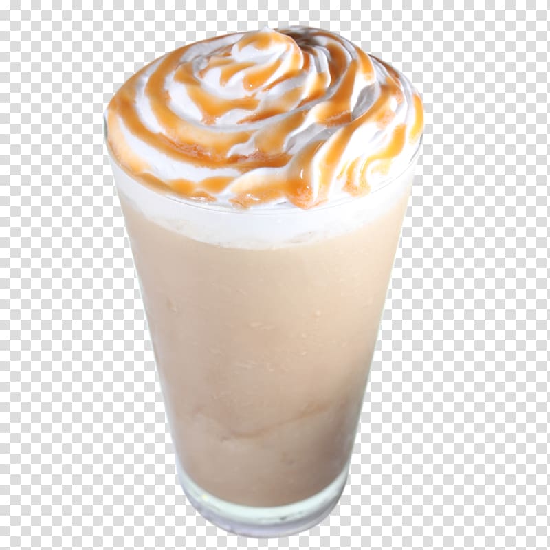 Latte Coffee Smoothie Milkshake, Fashion milk cap transparent background PNG clipart