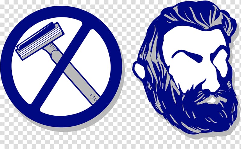 Movember Sign, shave transparent background PNG clipart