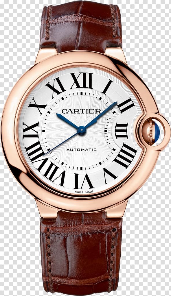 Cartier Ballon Bleu Watch Luxury Sapphire, watch transparent background PNG clipart