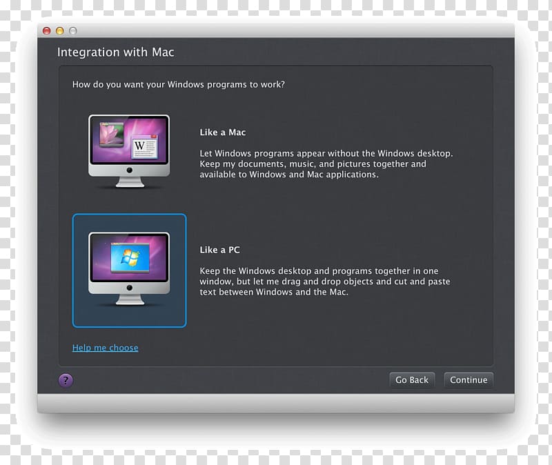 Parallels Desktop 9 for Mac Computer Software Installation Boot Camp, apple transparent background PNG clipart