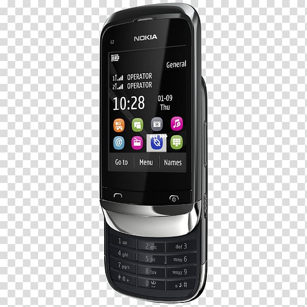 Feature phone Smartphone Nokia C2-02 Nokia C2-00 Nokia Asha 302, smartphone transparent background PNG clipart