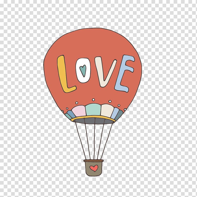 Valentines Day Poster , Love Creative parachute transparent background PNG clipart