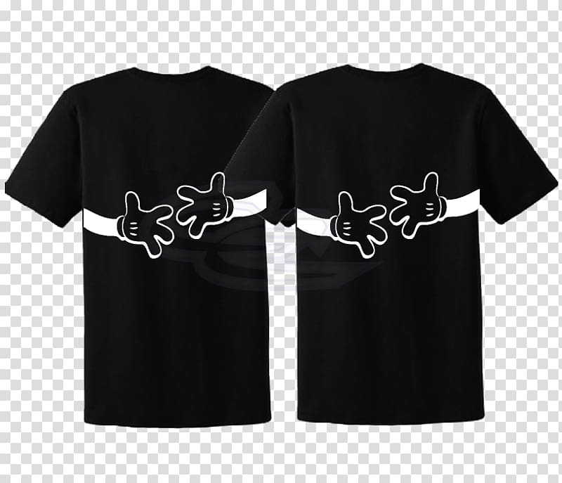 T-shirt Minnie Mouse Mickey Mouse Sleeve, T-shirt transparent background PNG clipart