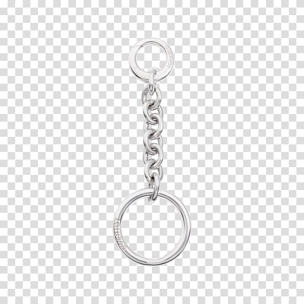 Silver Key Chains Jewellery Donna Pennacchio, silver transparent background PNG clipart