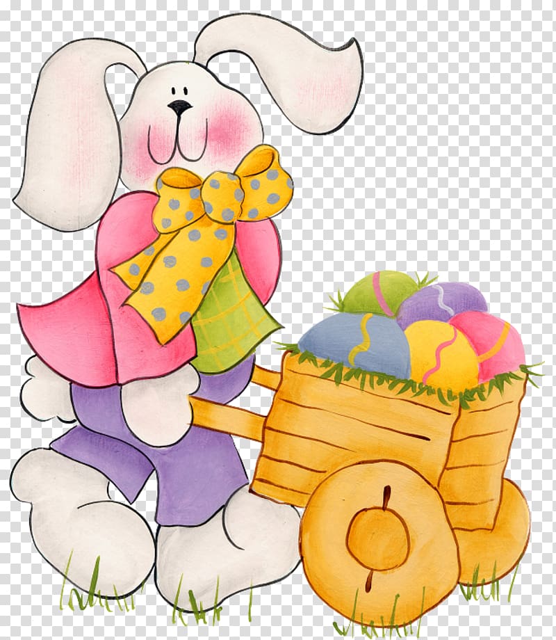 Easter Bunny Easter egg Rabbit Symbol, Easter transparent background PNG clipart