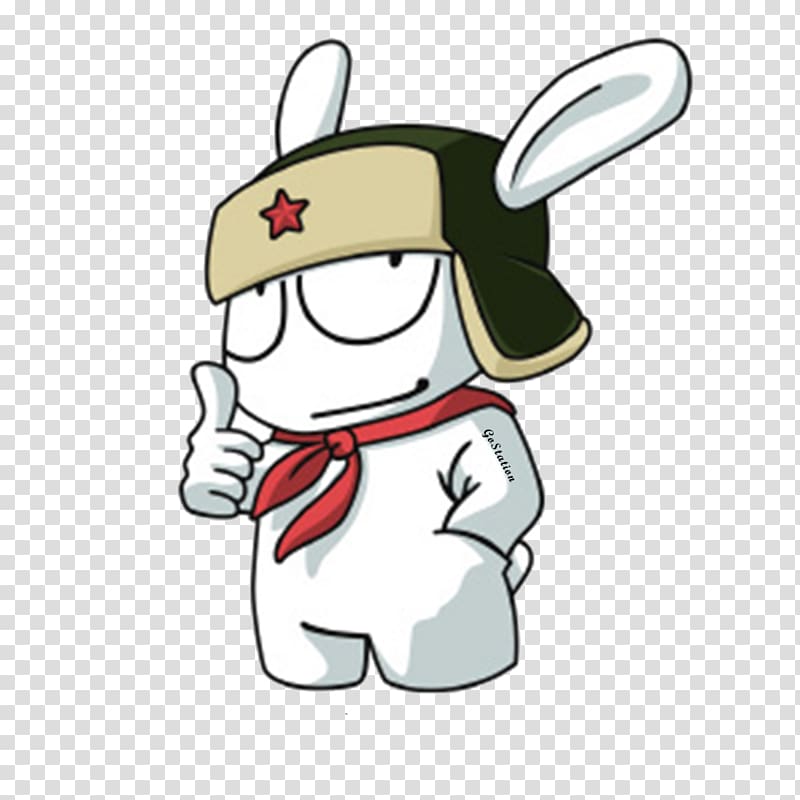 white rabbit illustration, Redmi 3 Xiaomi Mi 5 MIUI Smartphone, mini transparent background PNG clipart